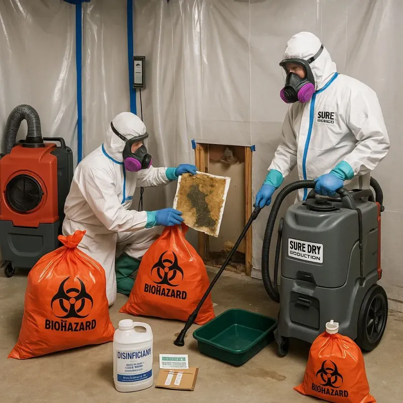 Contaminated Water Handling Protocols process in Levant, ME